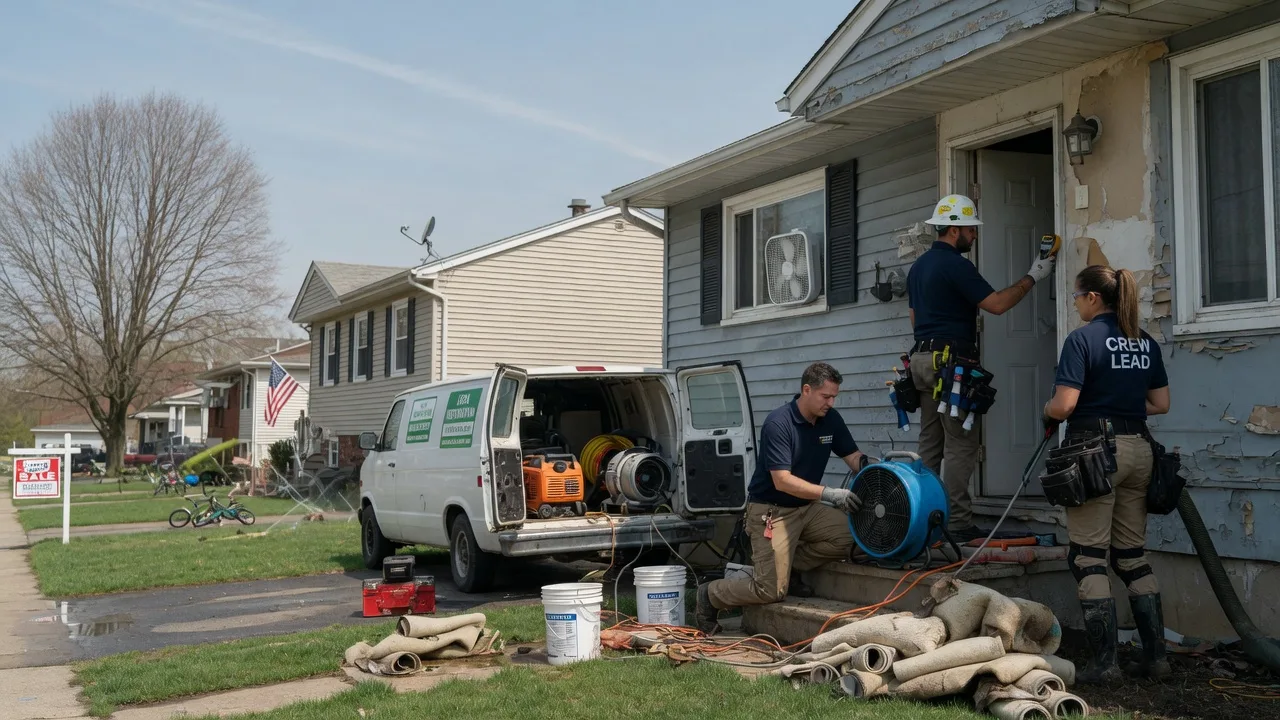 Flood Cleanup in Conesville, IA near me