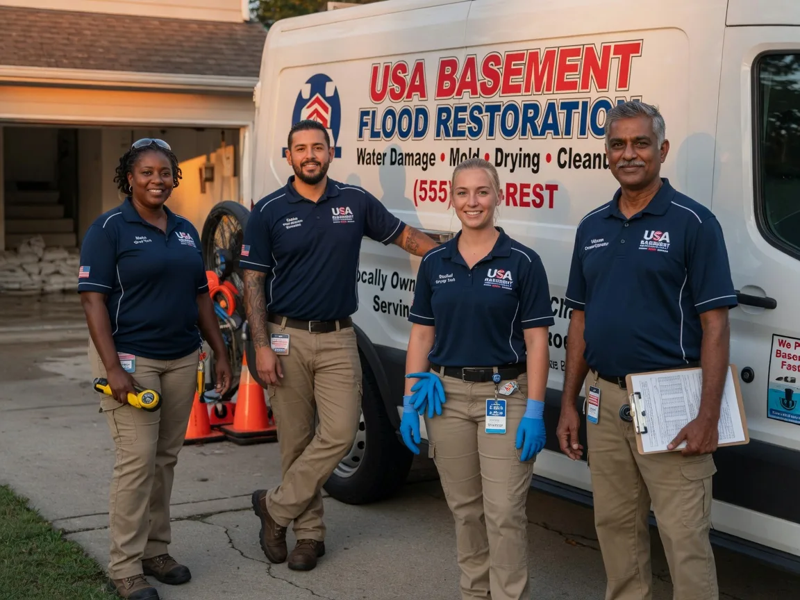 Basement Flood Cleanup company in Conesville, IA