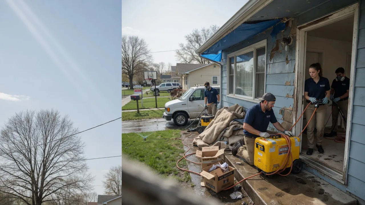 Basement Flood Cleanup in Conesville, IA near me